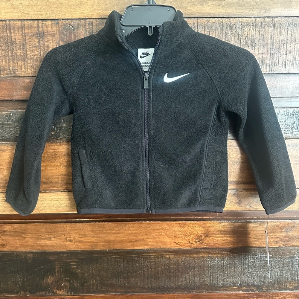 NWT Kids Nike Black Fleece Jacket